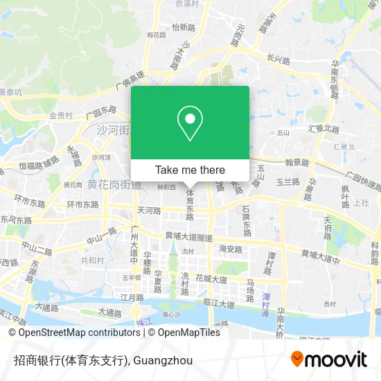 招商银行(体育东支行) map