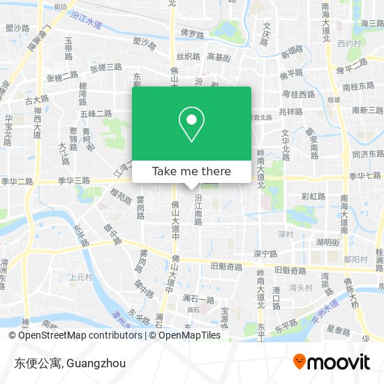 东便公寓 map