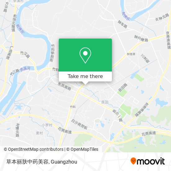 草本丽肤中药美容 map