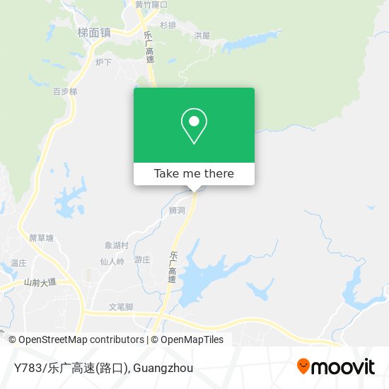 Y783/乐广高速(路口) map