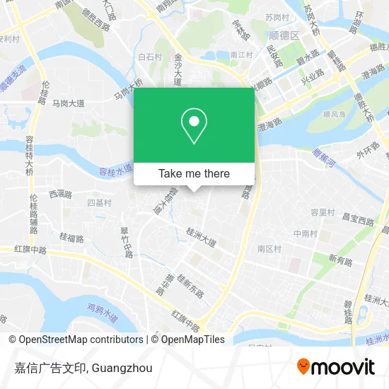 嘉信广告文印 map