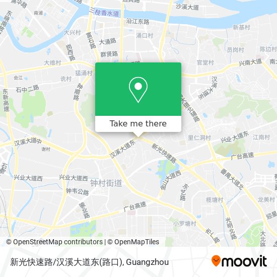 新光快速路/汉溪大道东(路口) map