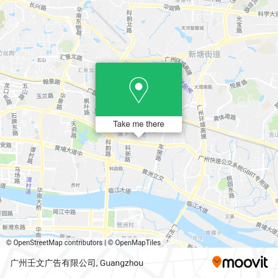 广州壬文广告有限公司 map
