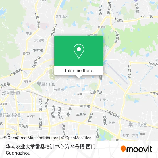 华南农业大学蚕桑培训中心第24号楼-西门 map