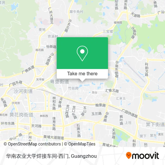 华南农业大学焊接车间-西门 map