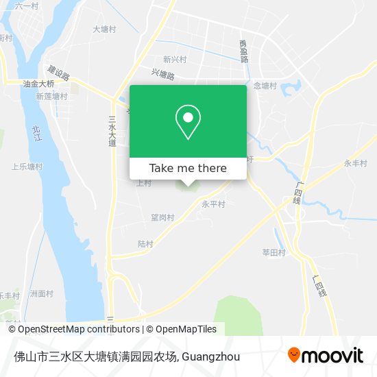 佛山市三水区大塘镇满园园农场 map
