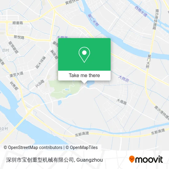 深圳市宝创重型机械有限公司 map