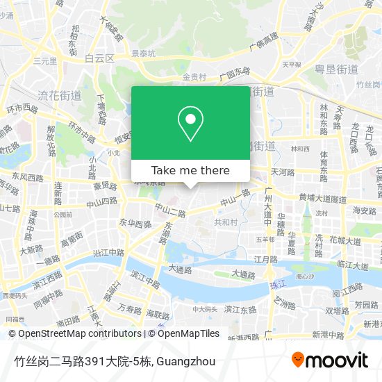 竹丝岗二马路391大院-5栋 map