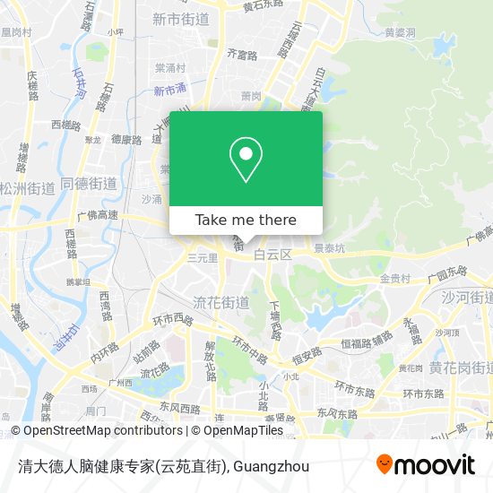 清大德人脑健康专家(云苑直街) map