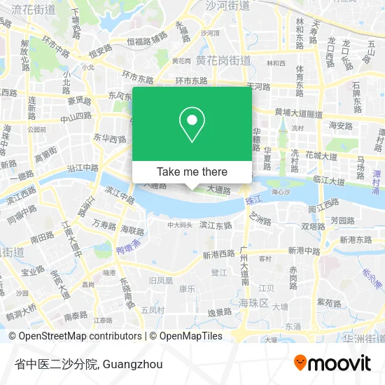 省中医二沙分院 map