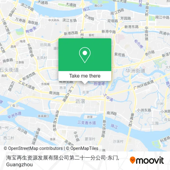 海宝再生资源发展有限公司第二十一分公司-东门 map