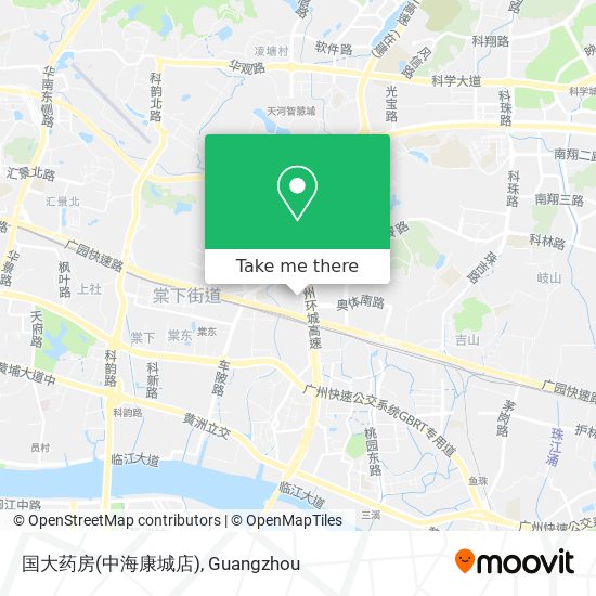 国大药房(中海康城店) map