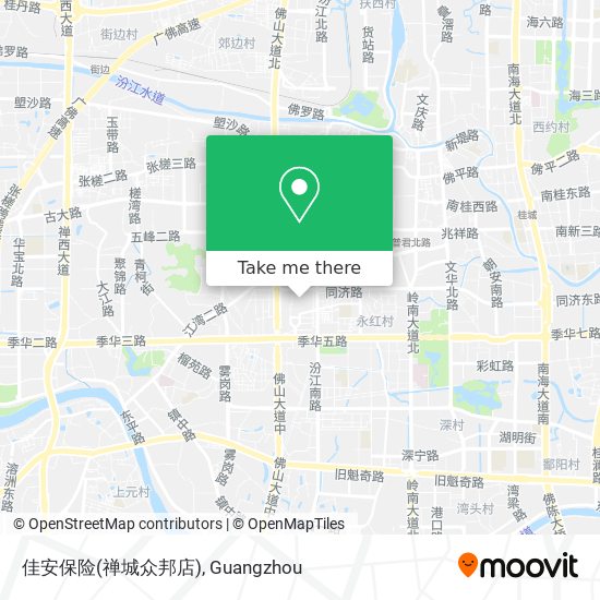 佳安保险(禅城众邦店) map