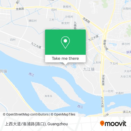 上西大道/洛浦路(路口) map