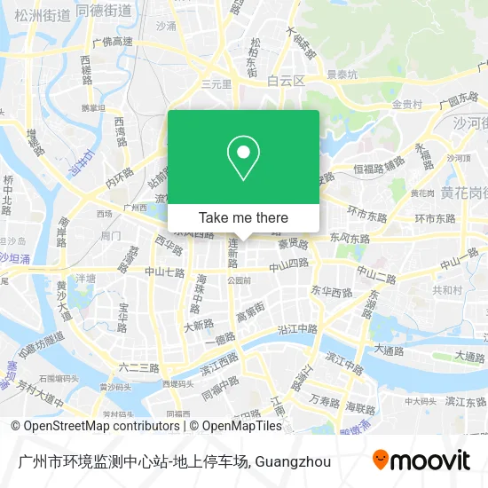 广州市环境监测中心站-地上停车场 map