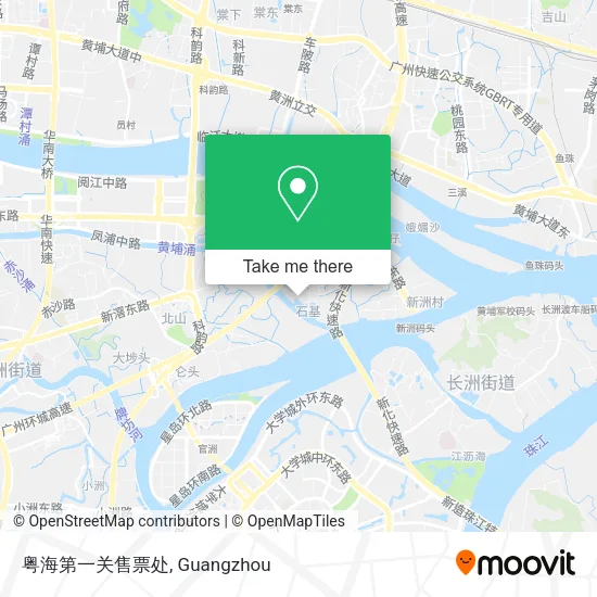粤海第一关售票处 map
