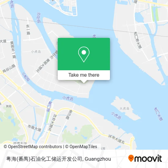 粤海(番禺)石油化工储运开发公司 map