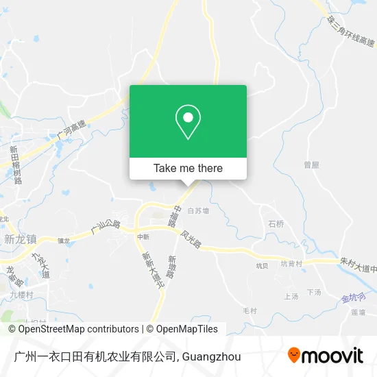 广州一衣口田有机农业有限公司 map
