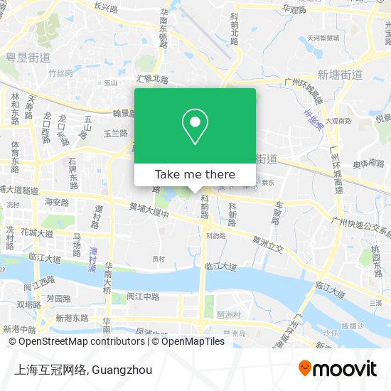 上海互冠网络 map