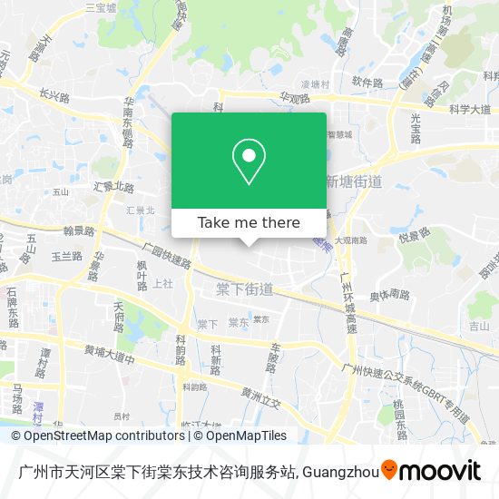 广州市天河区棠下街棠东技术咨询服务站 map