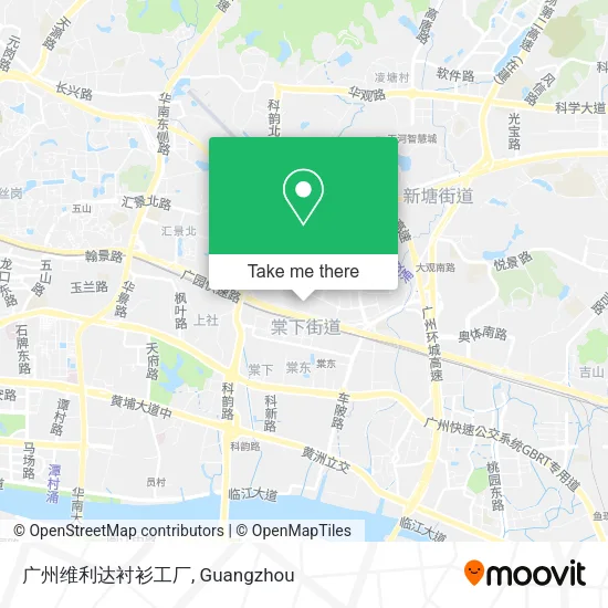 广州维利达衬衫工厂 map