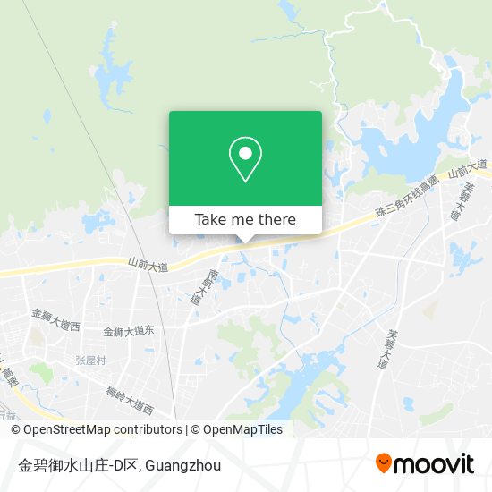 金碧御水山庄-D区 map