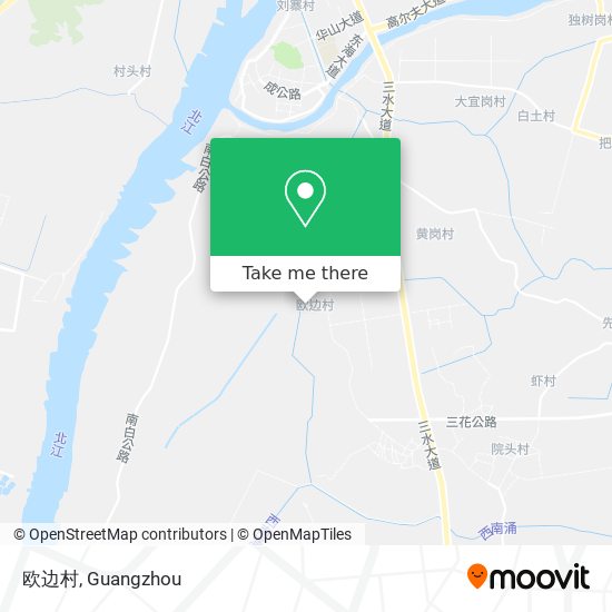 欧边村 map