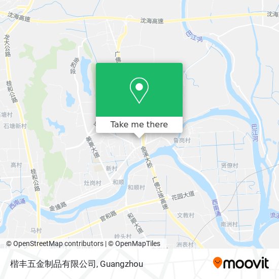 楷丰五金制品有限公司 map