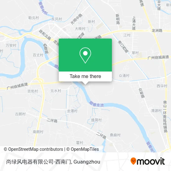尚绿风电器有限公司-西南门 map