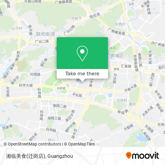 湘临美食(迁岗店) map