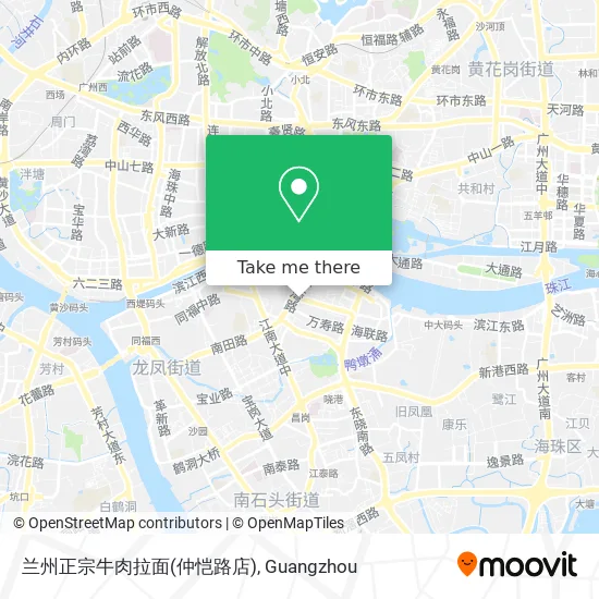 兰州正宗牛肉拉面(仲恺路店) map