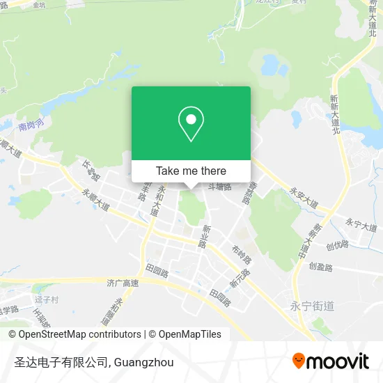 圣达电子有限公司 map