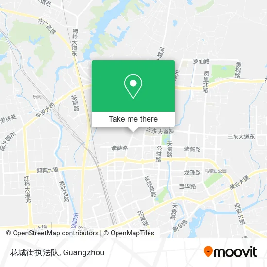 花城街执法队 map