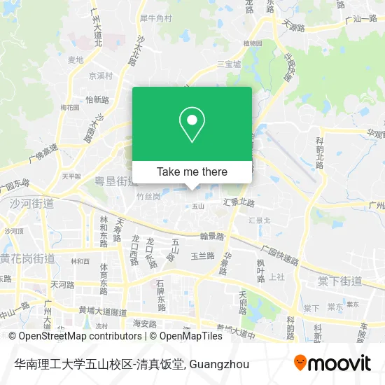 华南理工大学五山校区-清真饭堂 map