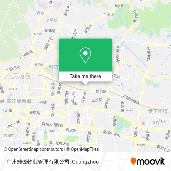 广州雄锋物业管理有限公司 map