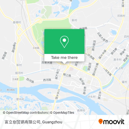 富立创贸易有限公司 map