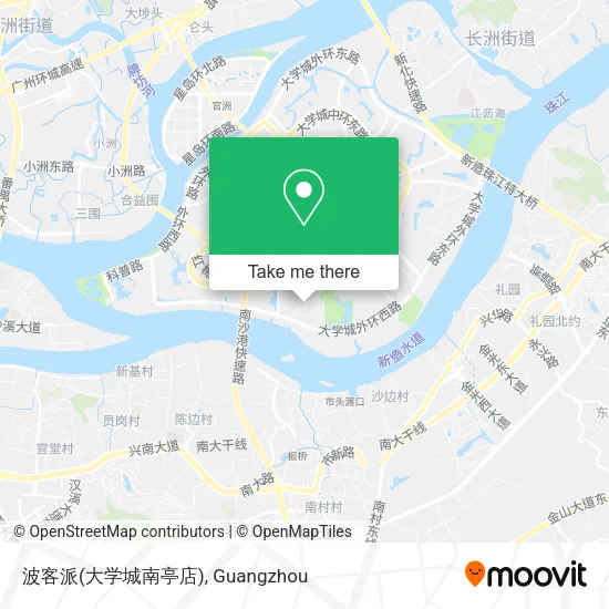 波客派(大学城南亭店) map