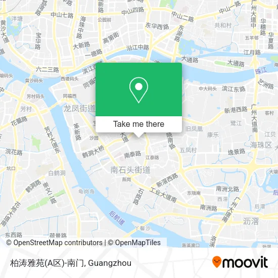 柏涛雅苑(A区)-南门 map