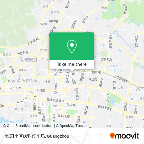 穗园小区D座-停车场 map