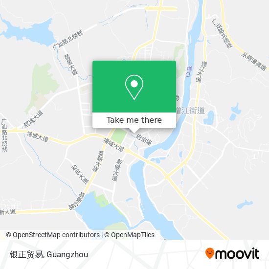 银正贸易 map