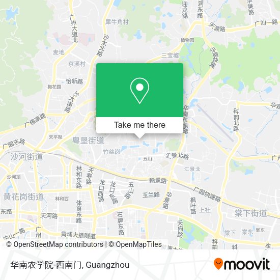 华南农学院-西南门 map
