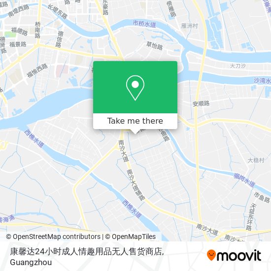 康馨达24小时成人情趣用品无人售货商店 map