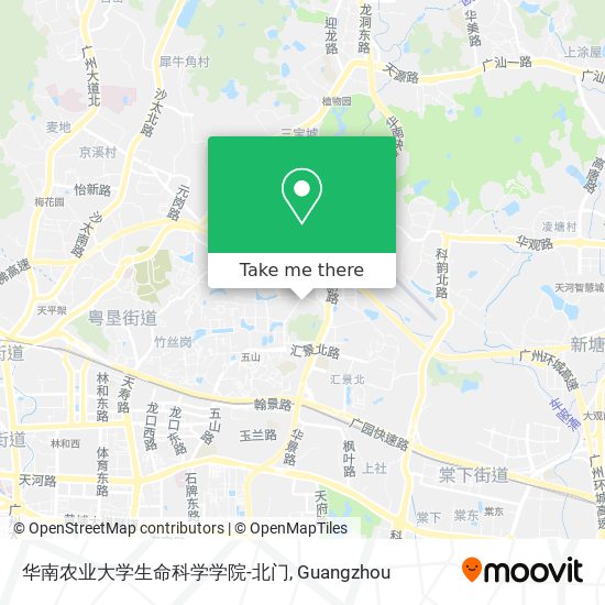 华南农业大学生命科学学院-北门 map