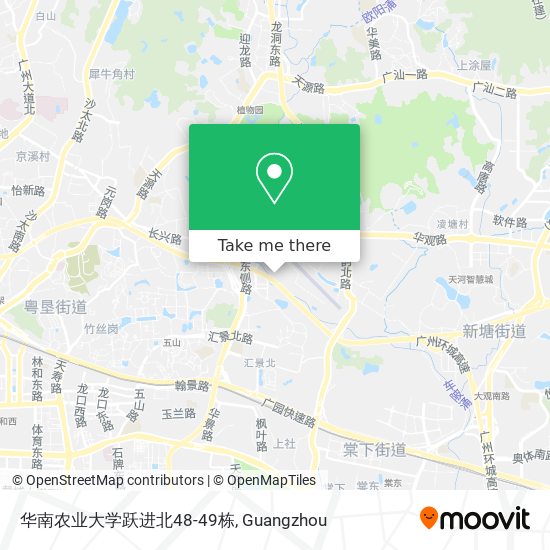 华南农业大学跃进北48-49栋 map
