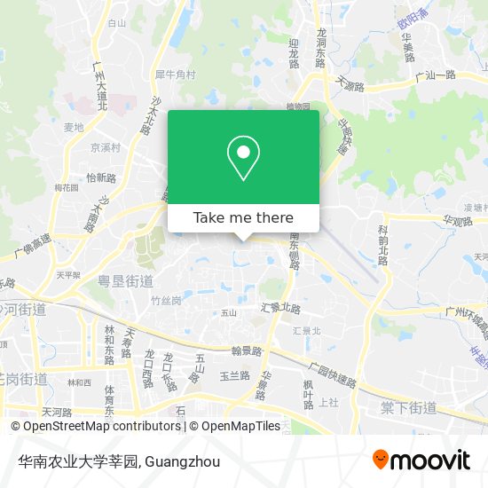 华南农业大学莘园 map