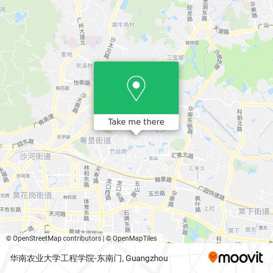 华南农业大学工程学院-东南门 map