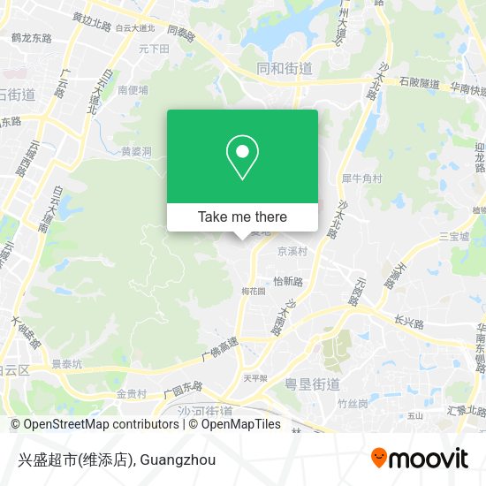 兴盛超市(维添店) map