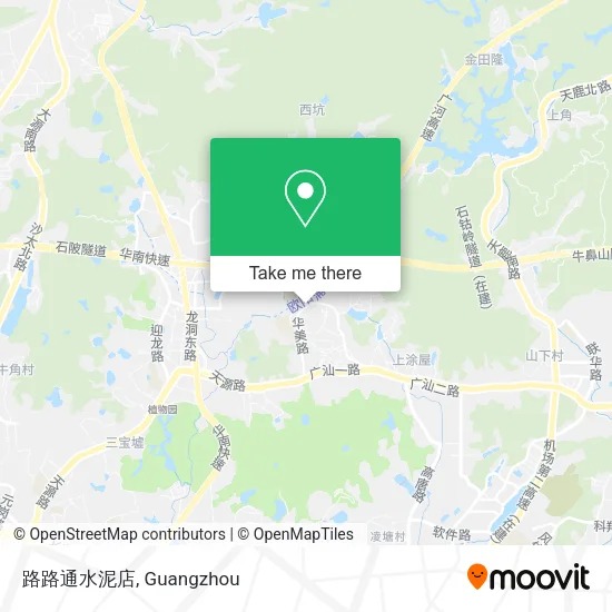 路路通水泥店 map
