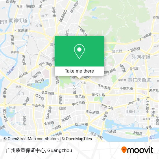 广州质量保证中心 map