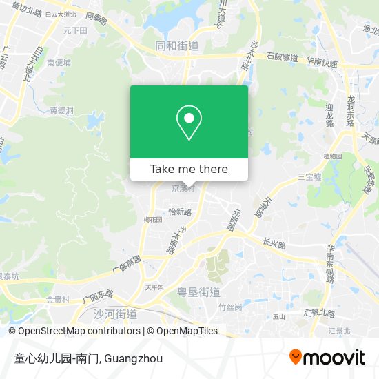 童心幼儿园-南门 map